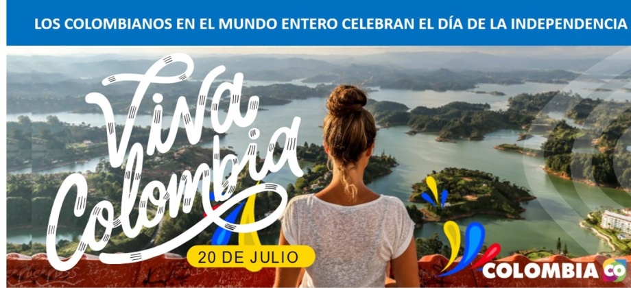 Delegaciones permanentes de Colombia no tendrán atención al público el 20 de julio de 2023 con ocasión del Día de la Independencia