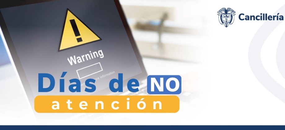 Misión Permanente de Colombia ante la OCDE no tendrá atención al público el 20 de mayo de 2024