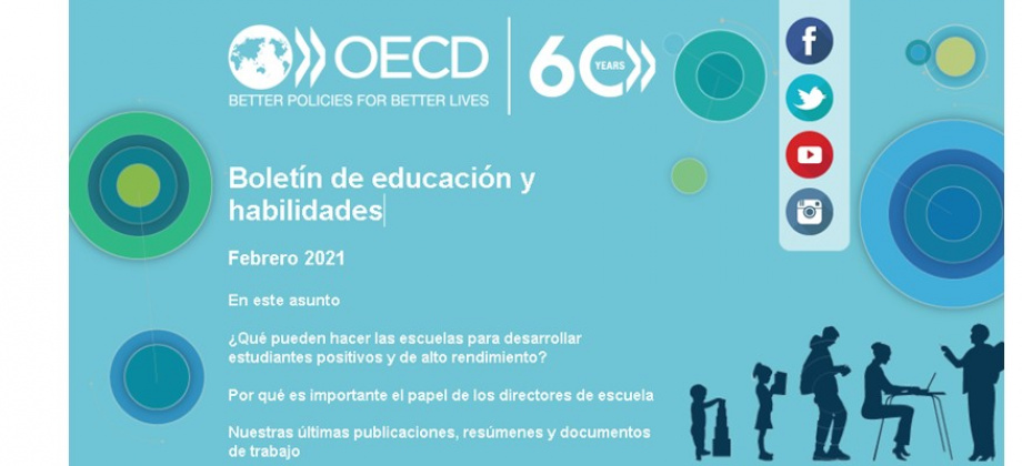 La Misión Permanente de Colombia ante la OCDE en París comparte el Boletín de Educación 