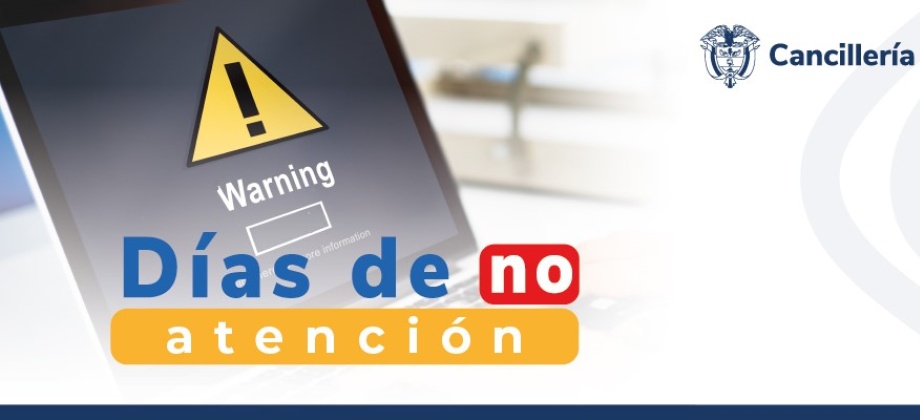 Misión Permanente de Colombia ante la OCDE no tendrá atención al público el 1 de mayo de 2024