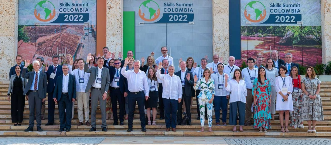 Presidente Duque y Secretario de la OCDE instalaron en Cartagena el Skills Summit 2022