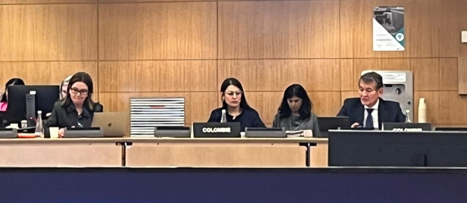 Colombia presentó su segundo reporte post acceso ante el Comité de Empleo, Trabajo y Asuntos Sociales (ELSAC) de la OCDE Colombia presentó su II reporte post acceso ante el Comité de Empleo, Trabajo y Asuntos Sociales (ELSAC) de la OCDE