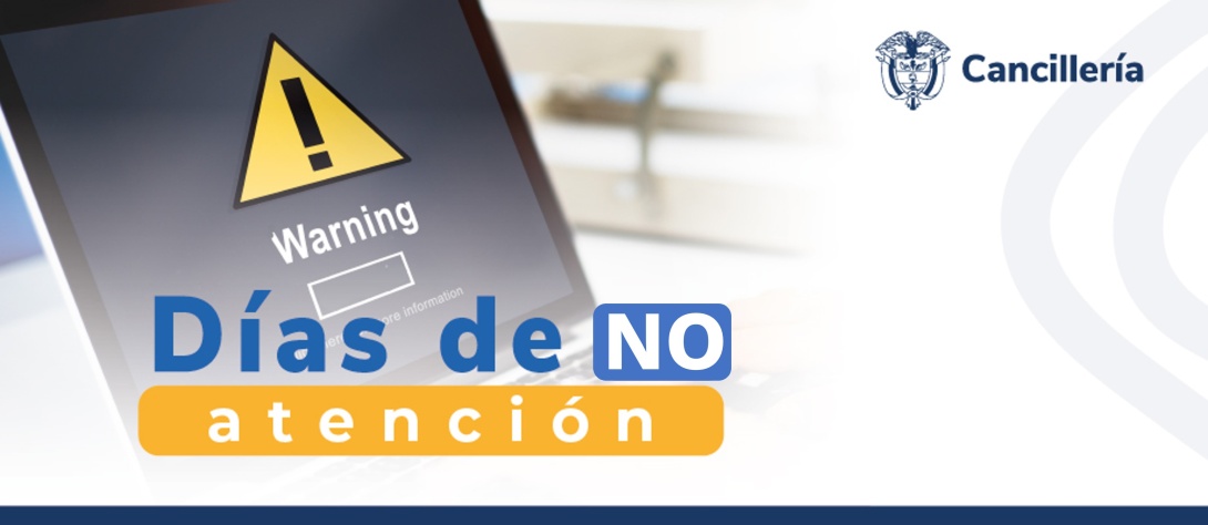 Misión de Colombia no tendrá atención al público el 1 de noviembre de 2023