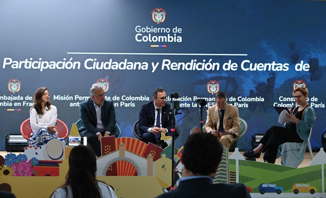 Rendición de cuentas en Casa Colombia: un año de logros y cooperación entre Colombia y Francia 